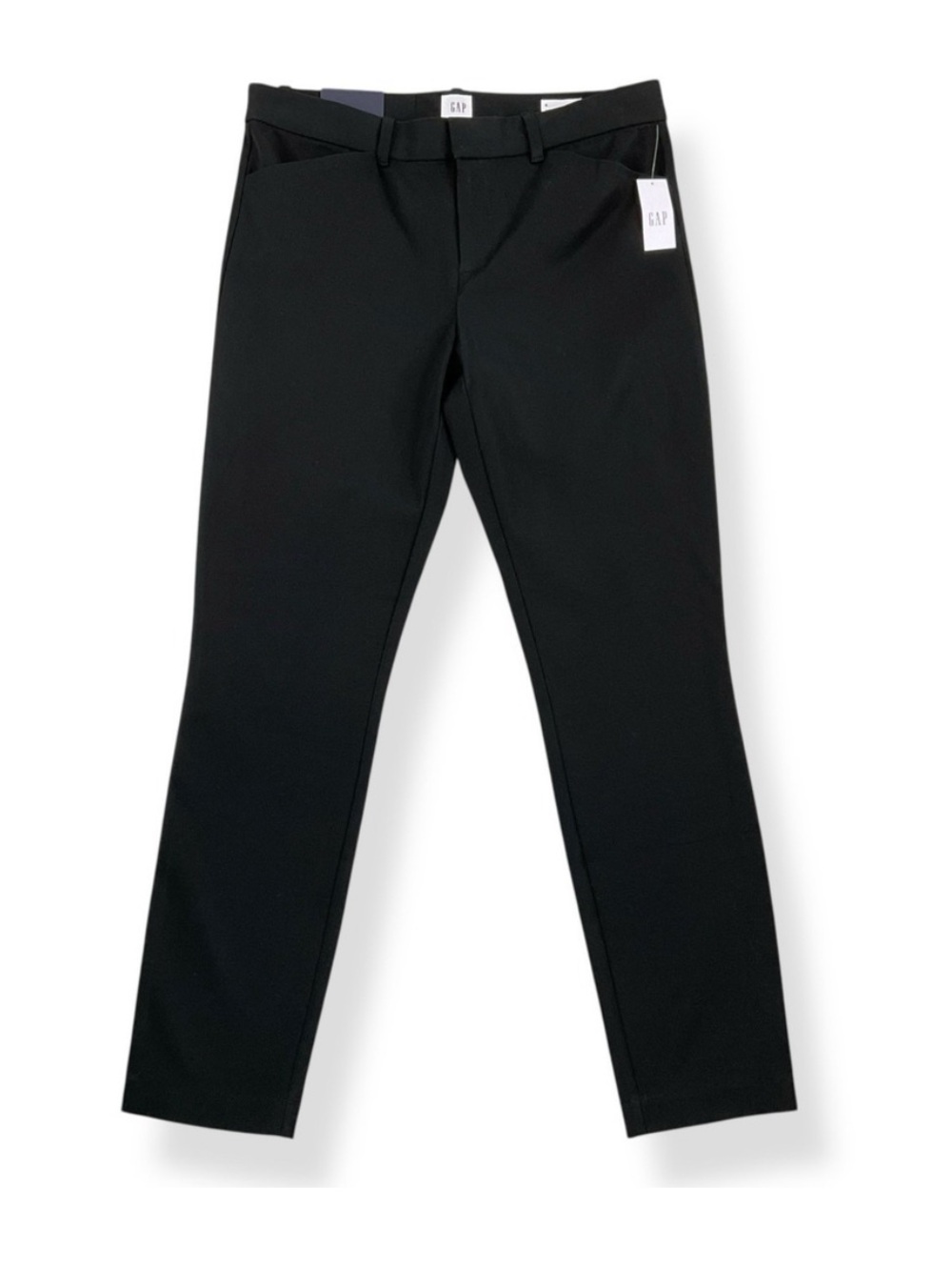GAP Women's black, Cotton ponte Ankle Pants. Sz 6.